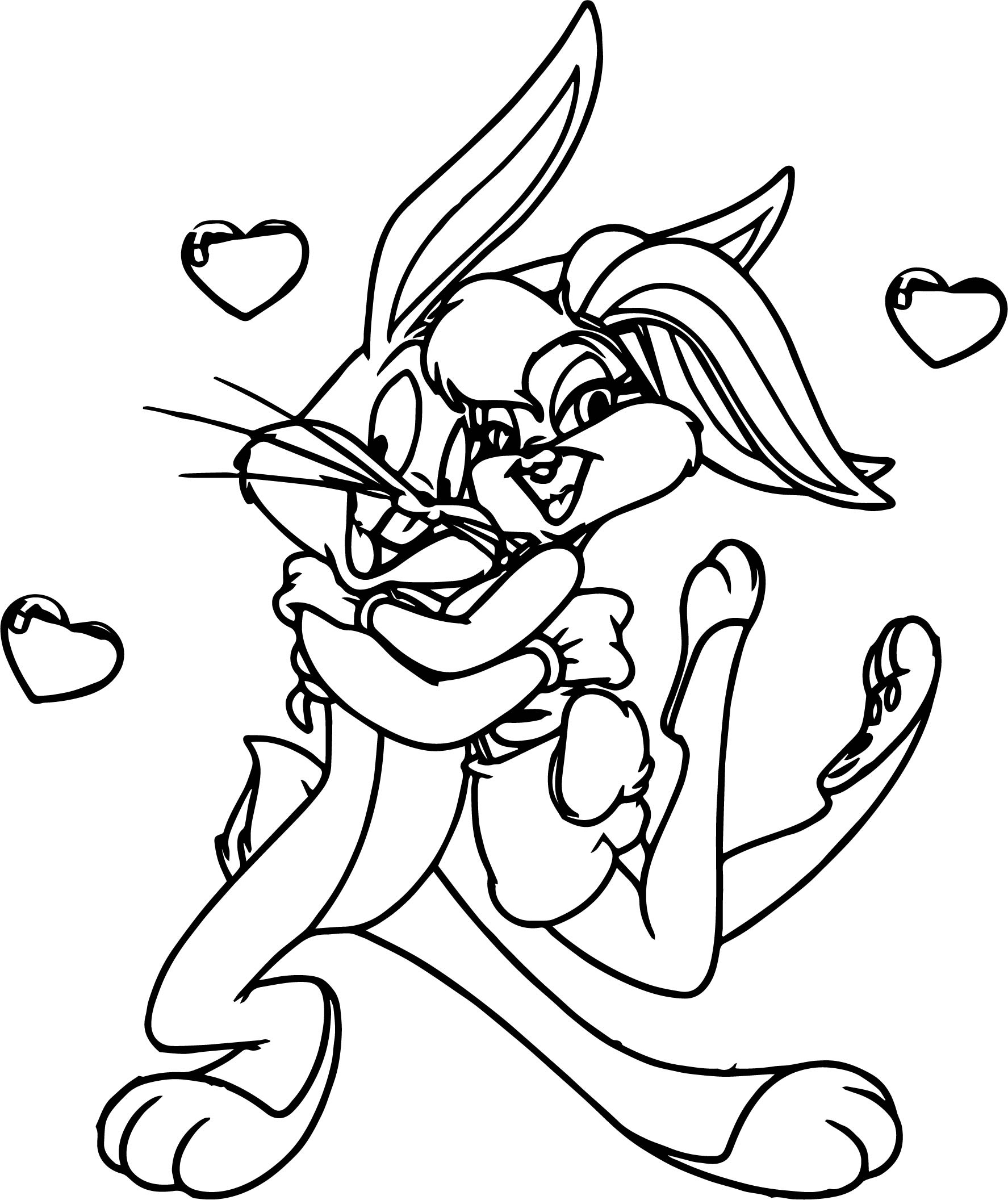 Coloring Pages : 46 Bugs Bunny Coloring Pages Picture Ideas Bugs - Free Printable Bugs Bunny Coloring Pages