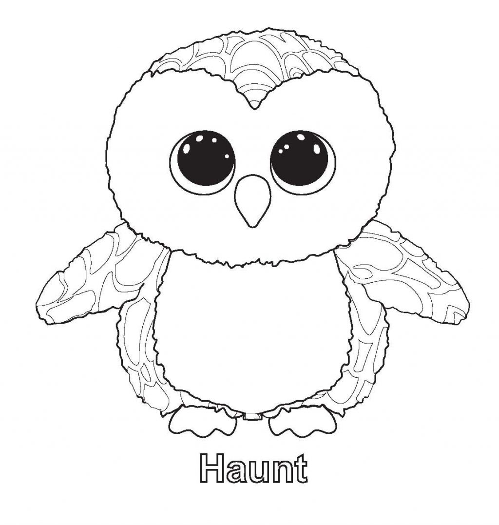 Free Printable Beanie Boo Coloring Pages - Free Printable