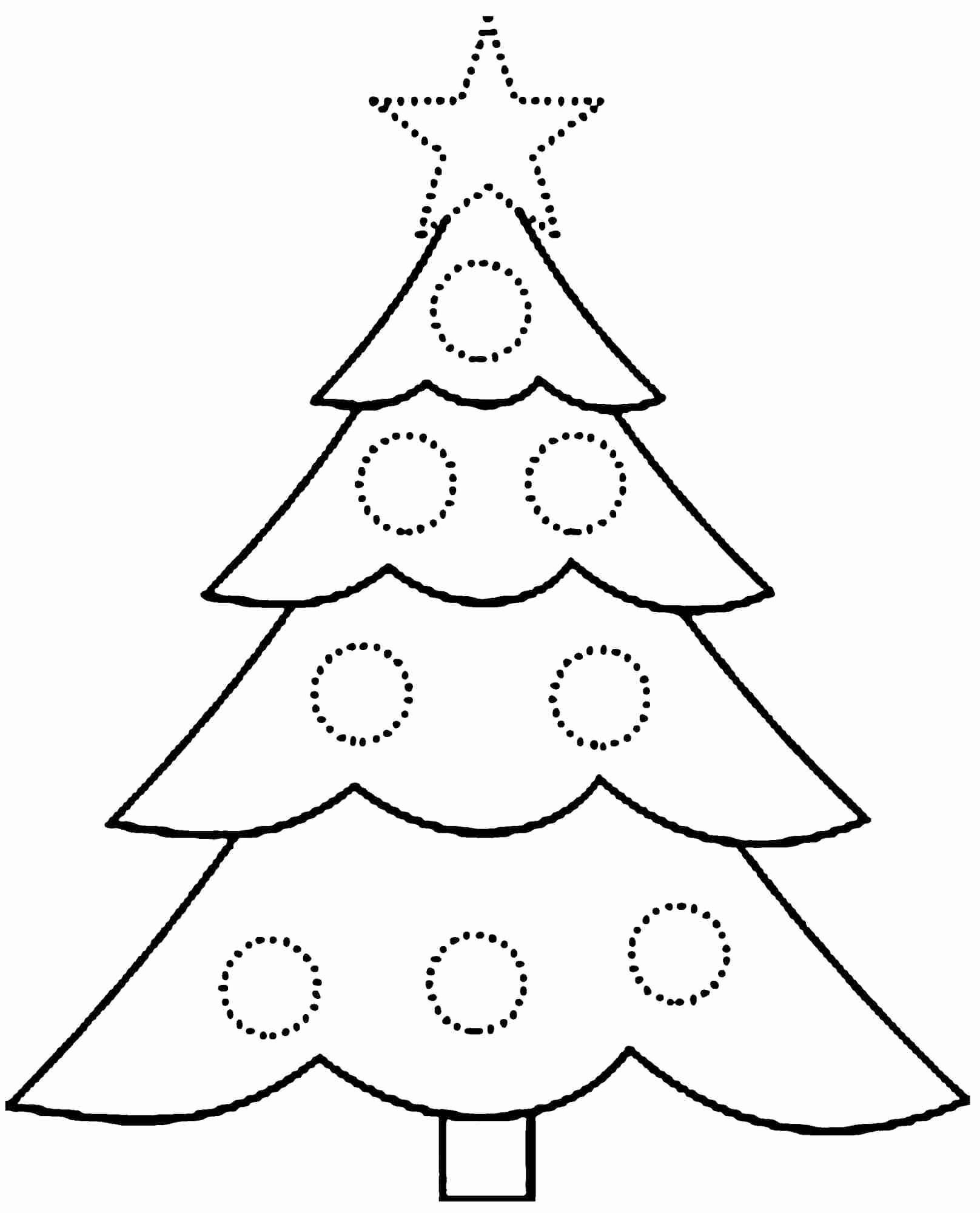 Coloring Pages Christmas Holly Best Free Printable Christmas Tree - Free Printable Christmas Tree Ornaments Coloring Pages