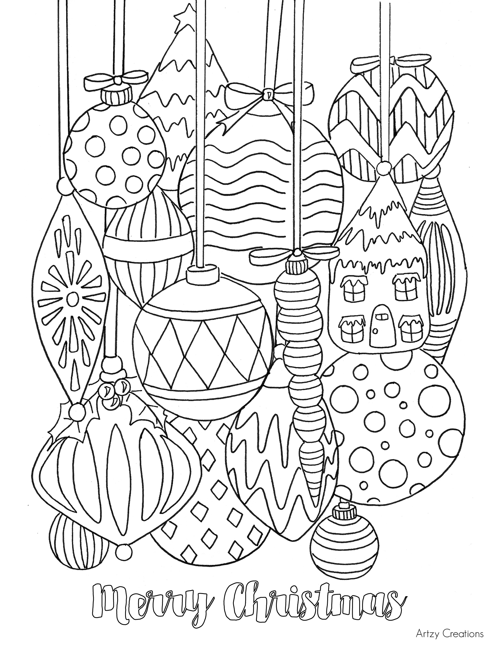 Coloring Pages ~ Christmasng Worksheets Pages Excelent Free - Free Printable Christmas Coloring Pages