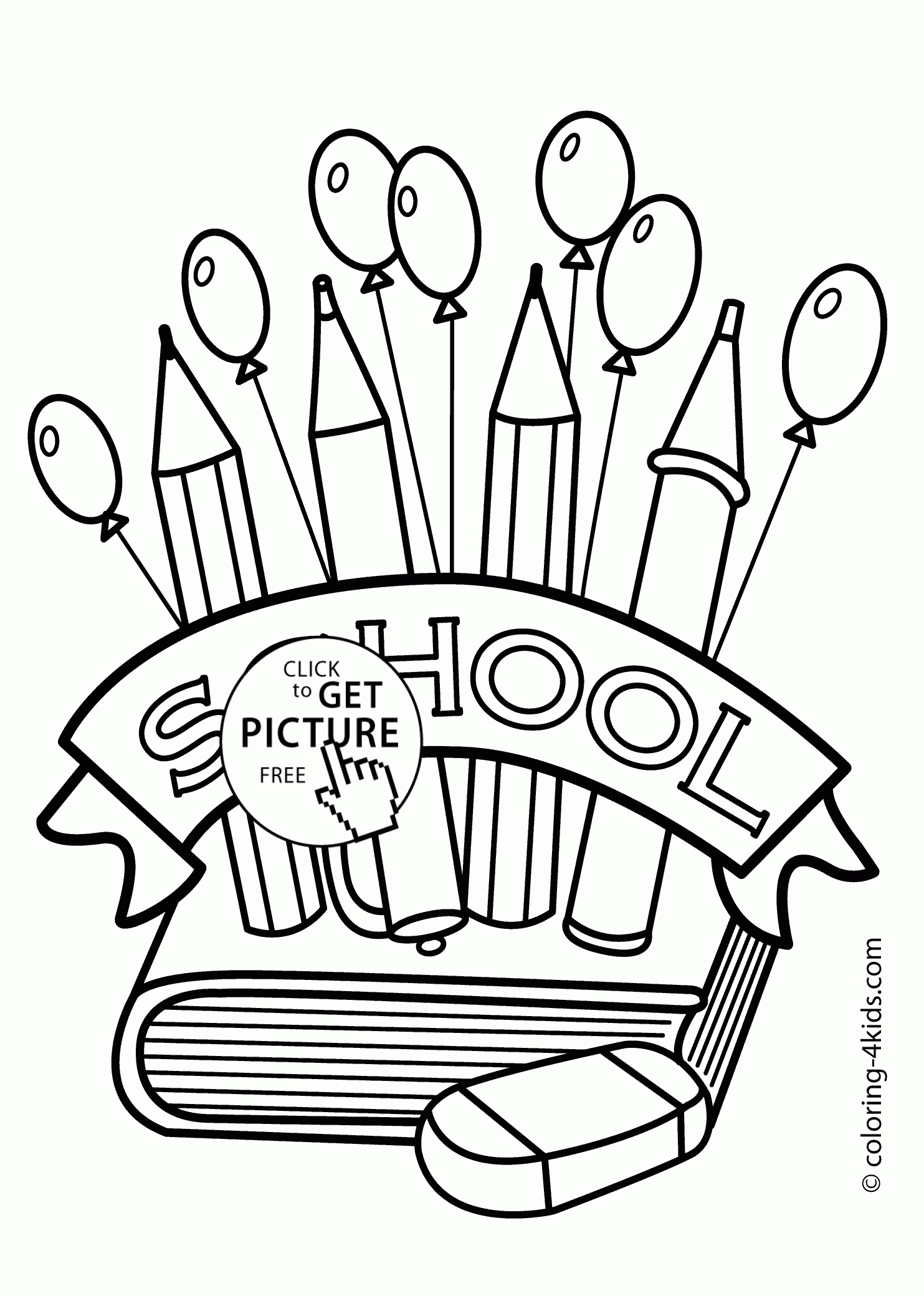 Coloring Pages : Coloring Pages For Kidse Back To The School Page - Back To School Free Printable Coloring Pages