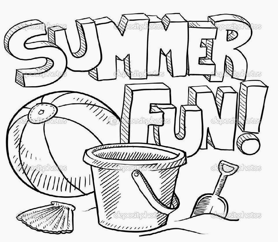 Coloring Pages ~ Coloring Pages Printable For The Summer Free Sheets - Summer Coloring Sheets Free Printable
