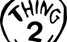 Thing 1 And Thing 2 Free Printable Template