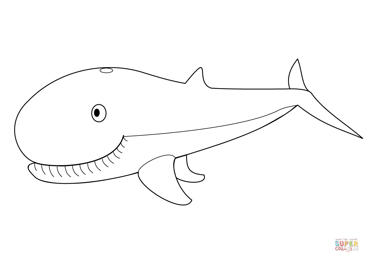 Coloring Pages : Cute Whale Coloring Page Free Printable Pages - Free Printable Whale Template