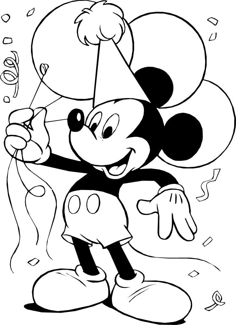 Coloring Pages : Free Printable Mickey Mouse Coloring Pages For Kids - Free Printable Minnie Mouse Coloring Pages