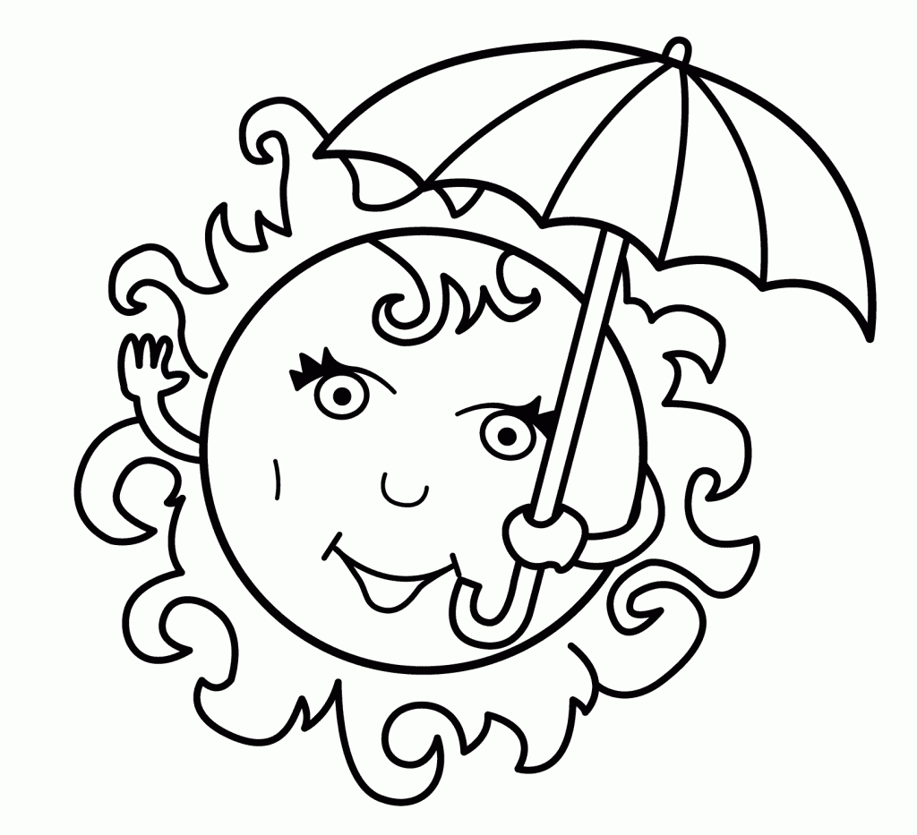 Coloring Pages ~ Free Printable Summer Coloring Pages Download For - Summer Coloring Sheets Free Printable