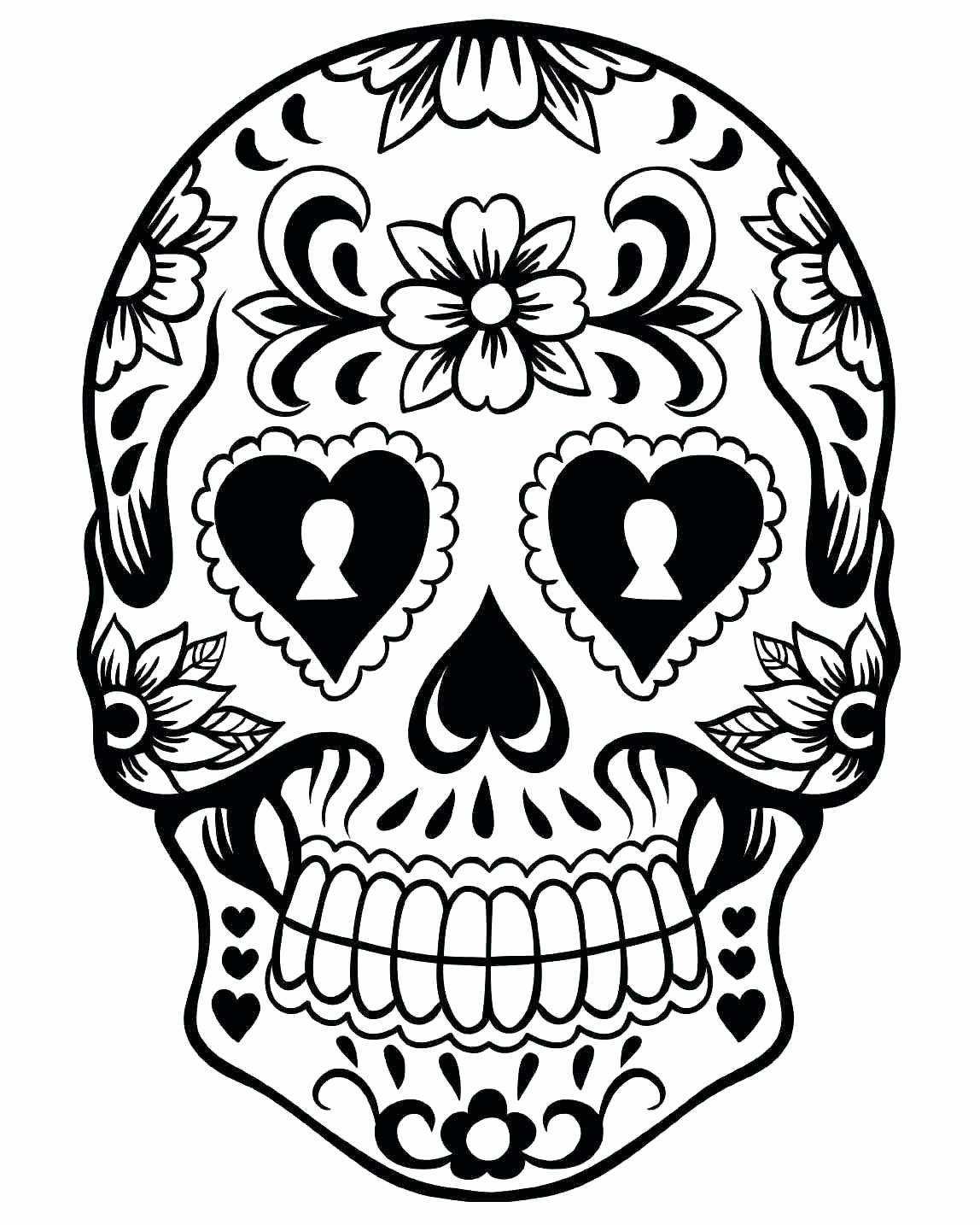Coloring Pages : Printable Dia Los Muertosoloring Pages Day Of The - Free Printable Sugar Skull Day Of The Dead Mask