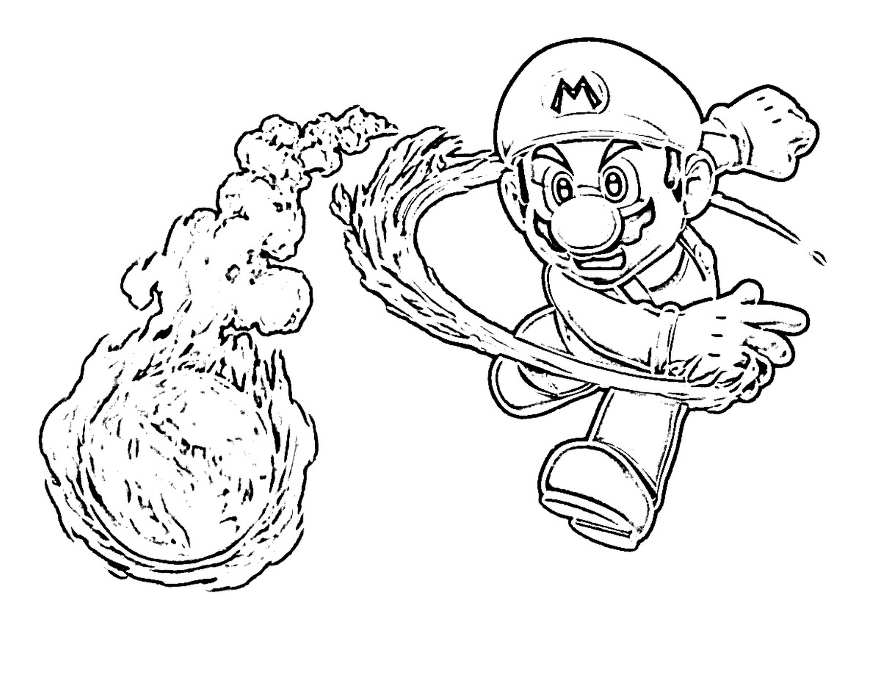 Coloring Pages : Super Mario Bros Coloring Pages At Getcolorings Com - Mario Coloring Pages Free Printable