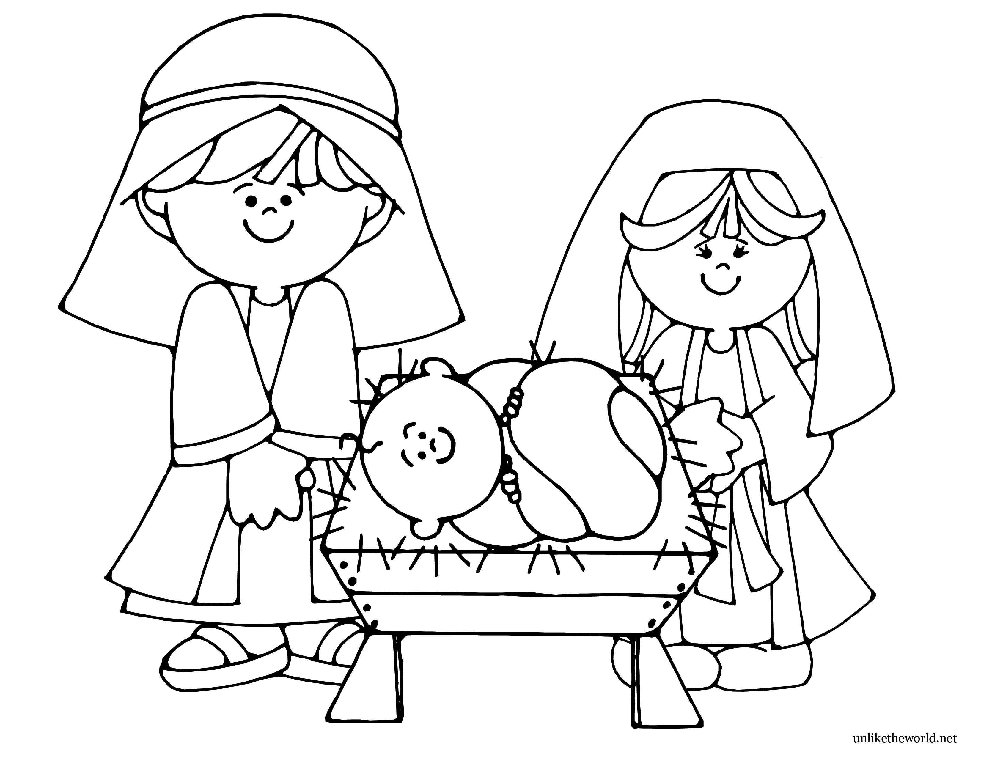Coloring Pages ~ Thehristmas Storyoloring Pages Baby Jesus In Manger - Free Printable Christmas Baby Jesus Coloring Pages