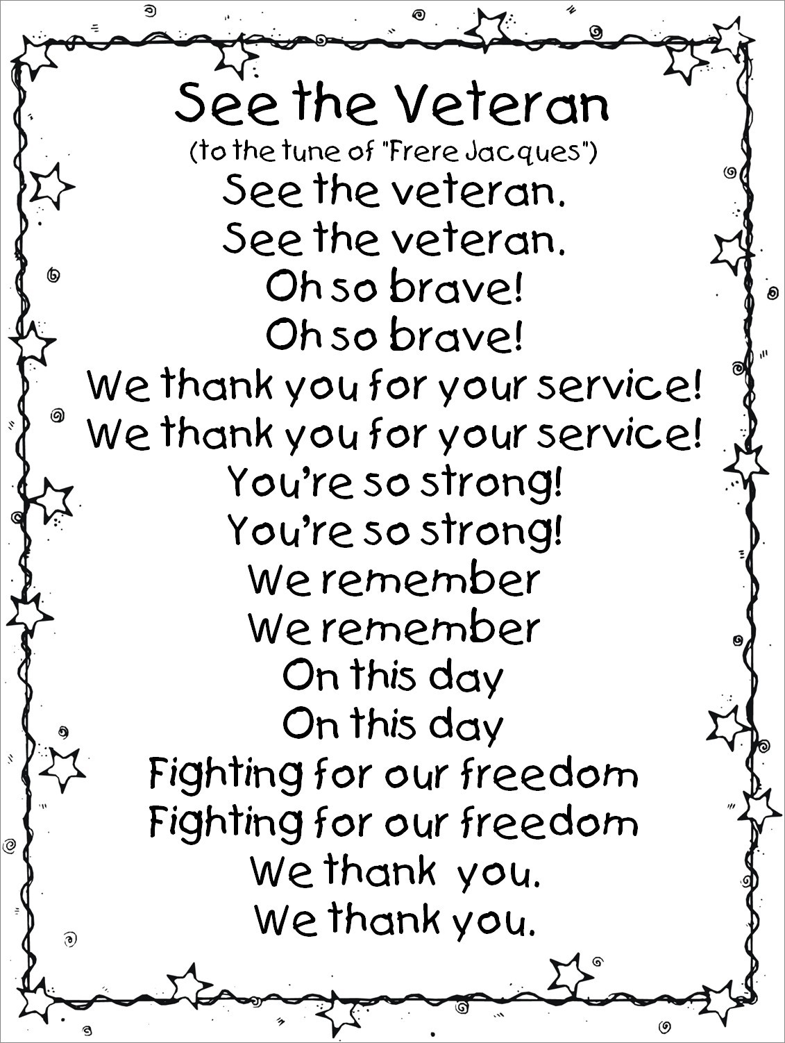 Coloring Pages : Value Veterans Day Coloring Pages Printable Thank - Veterans Day Free Printable Cards
