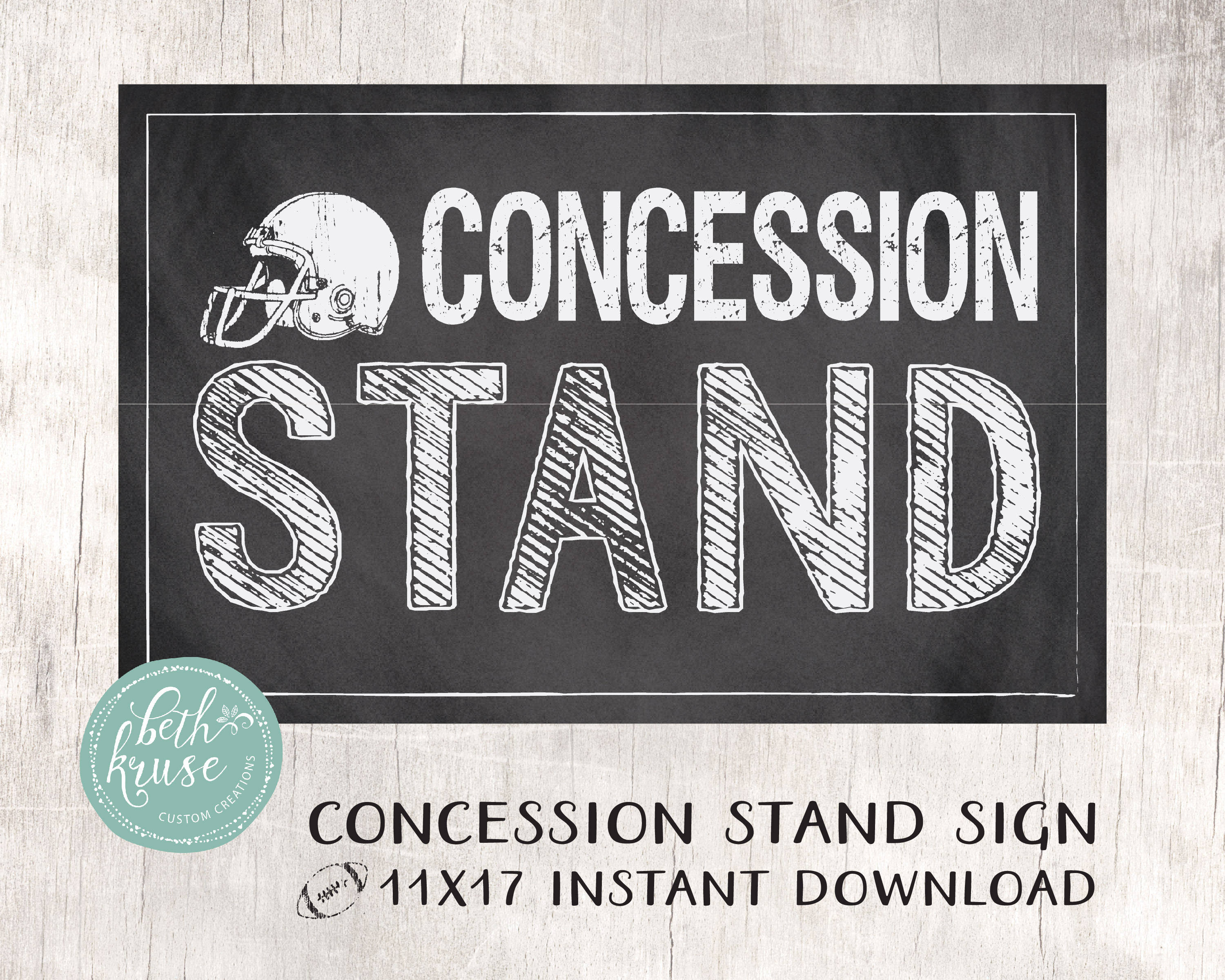 Free Concessions Printable Free Printable