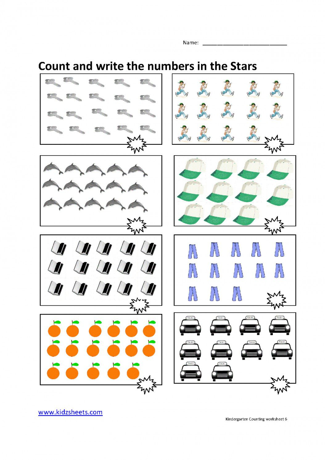 Counting Worksheets 1 20 | Lostranquillos - Free Printable Counting Worksheets 1 20