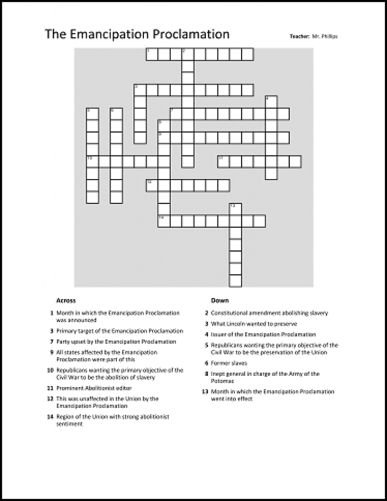 Create Your Own Crossword -- Best Crossword Puzzle Maker For Free - Free Puzzle Makers Printable