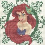 Cross Stitch Patterns Free Printable | Cross Stitch Ariel   Free Printable Modern Cross Stitch Patterns