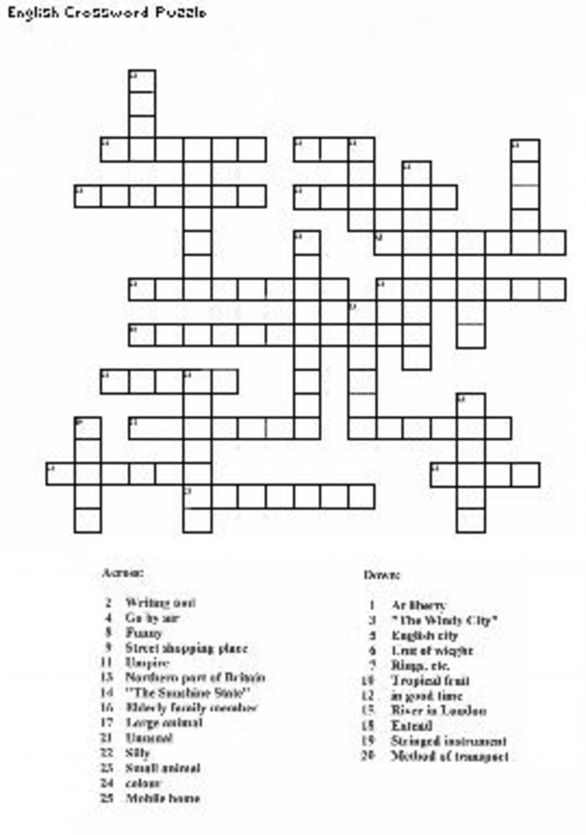 Crossword Puzzle Maker Free Printable Toolbox Screenshot - Create A Crossword Puzzle Free Printable