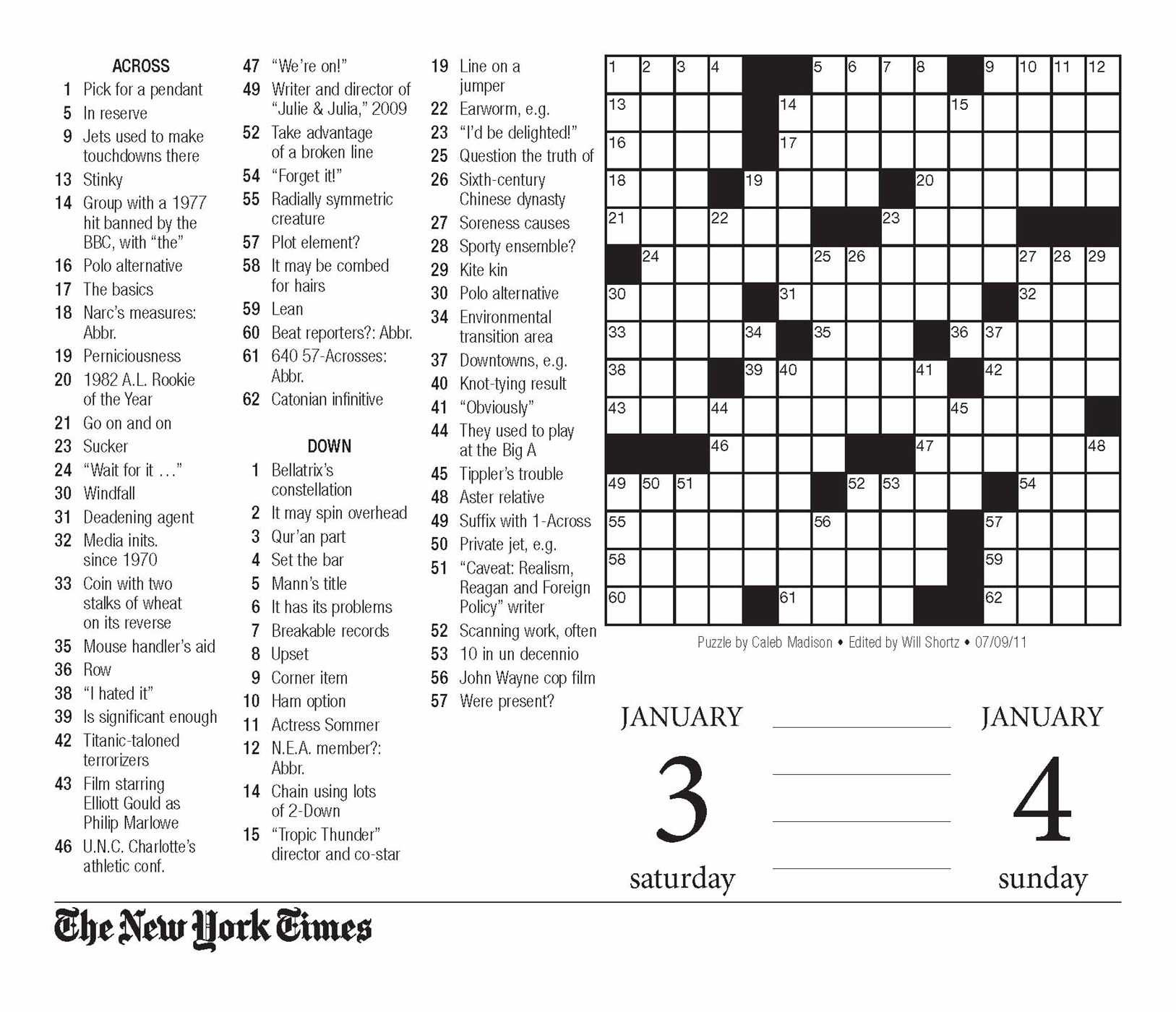 Crossword Puzzle Printable Ny Times Crosswords ~ Themarketonholly - New York Times Crossword Printable Free