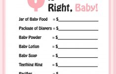 Free Printable Baby Shower Games In Spanish