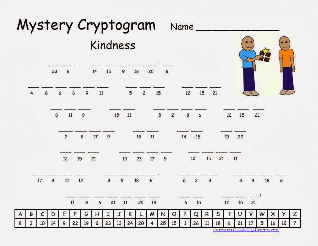 Free Cryptograms Printable With Answers Pdf