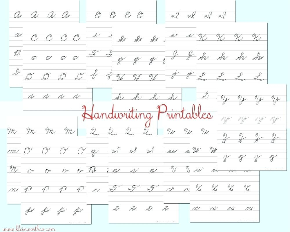 Cursive Writing Worksheets For Left Handed Letterion Pdf Surprising - Free Printable Left Handed Worksheets