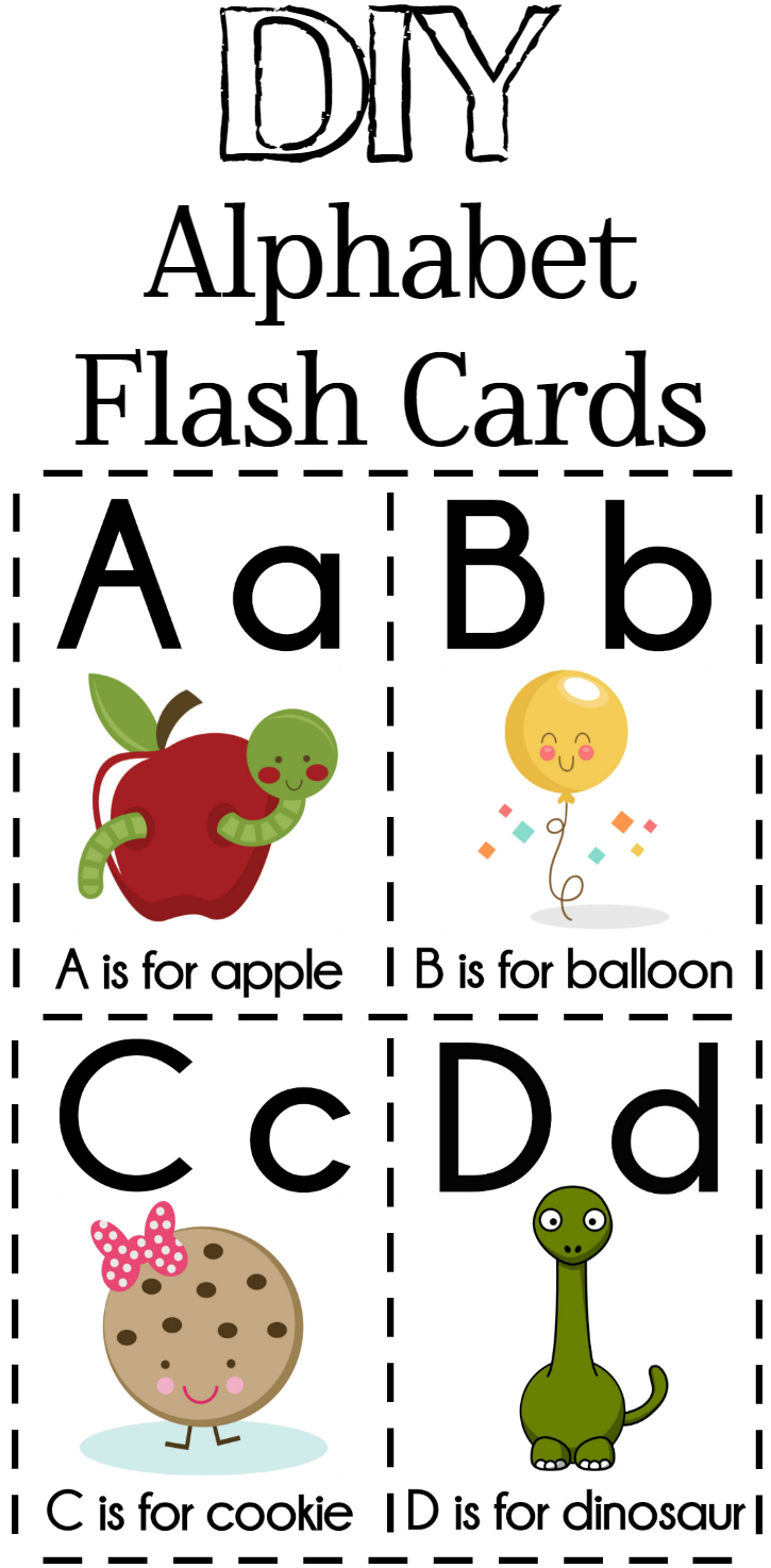 Diy Alphabet Flash Cards Free Printable | Alphabet Games - Free Printable Flash Cards