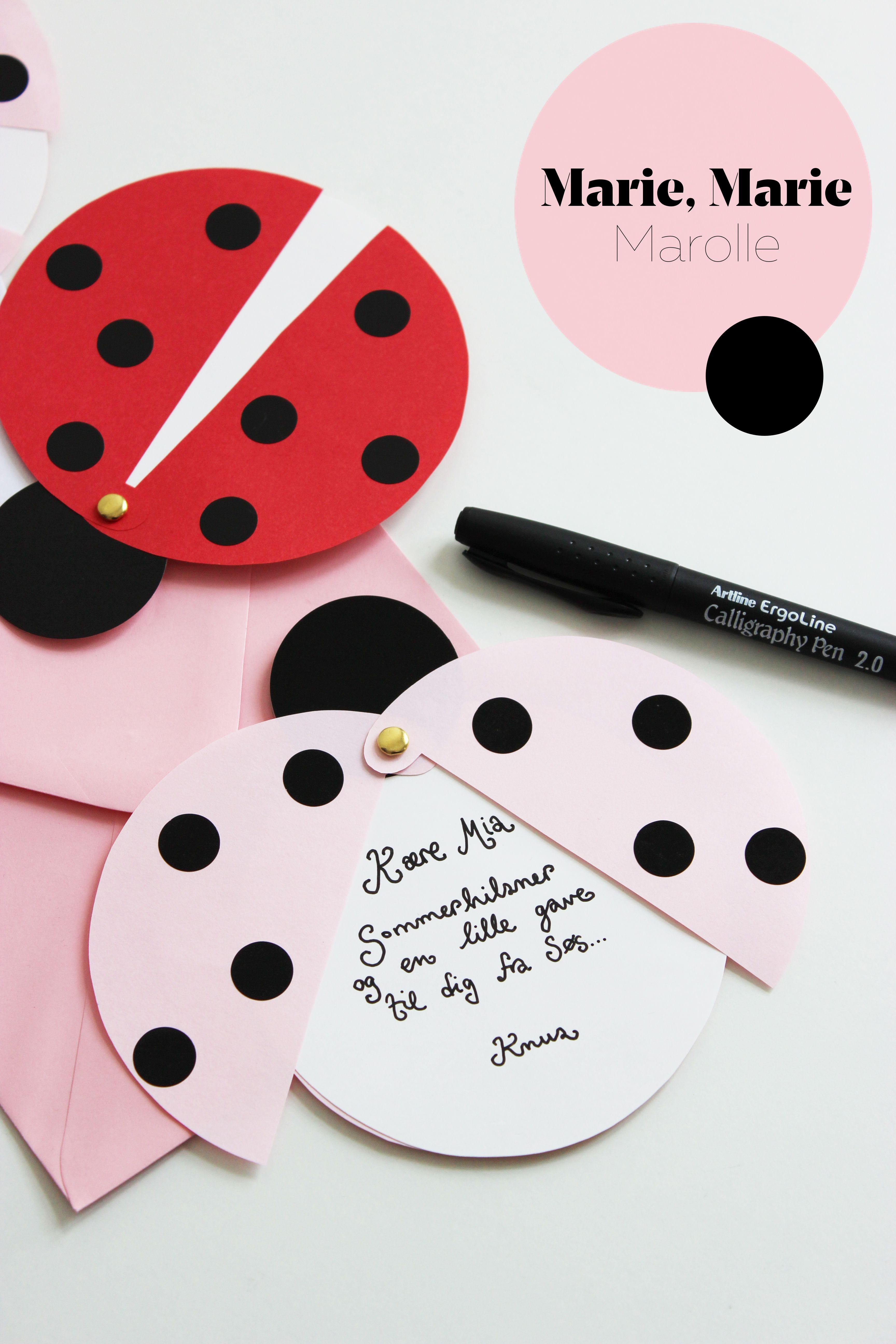 Diy: Ladybug Party Invitations (Free Printable Template) | Diy - Free Printable Ladybug Invitations