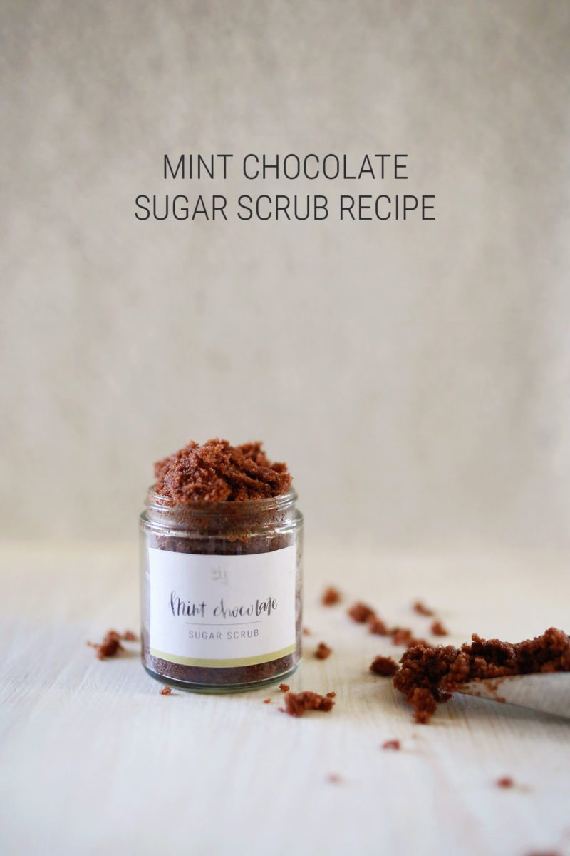 Diy Mint Chocolate Sugar Scrub Recipe + Free Printable Labels - Free Printable Dessert Recipes