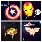 Diy Superhero "photo Booth Props"   Every Day Should Sparkle   Free Printable Superhero Photo Booth Props