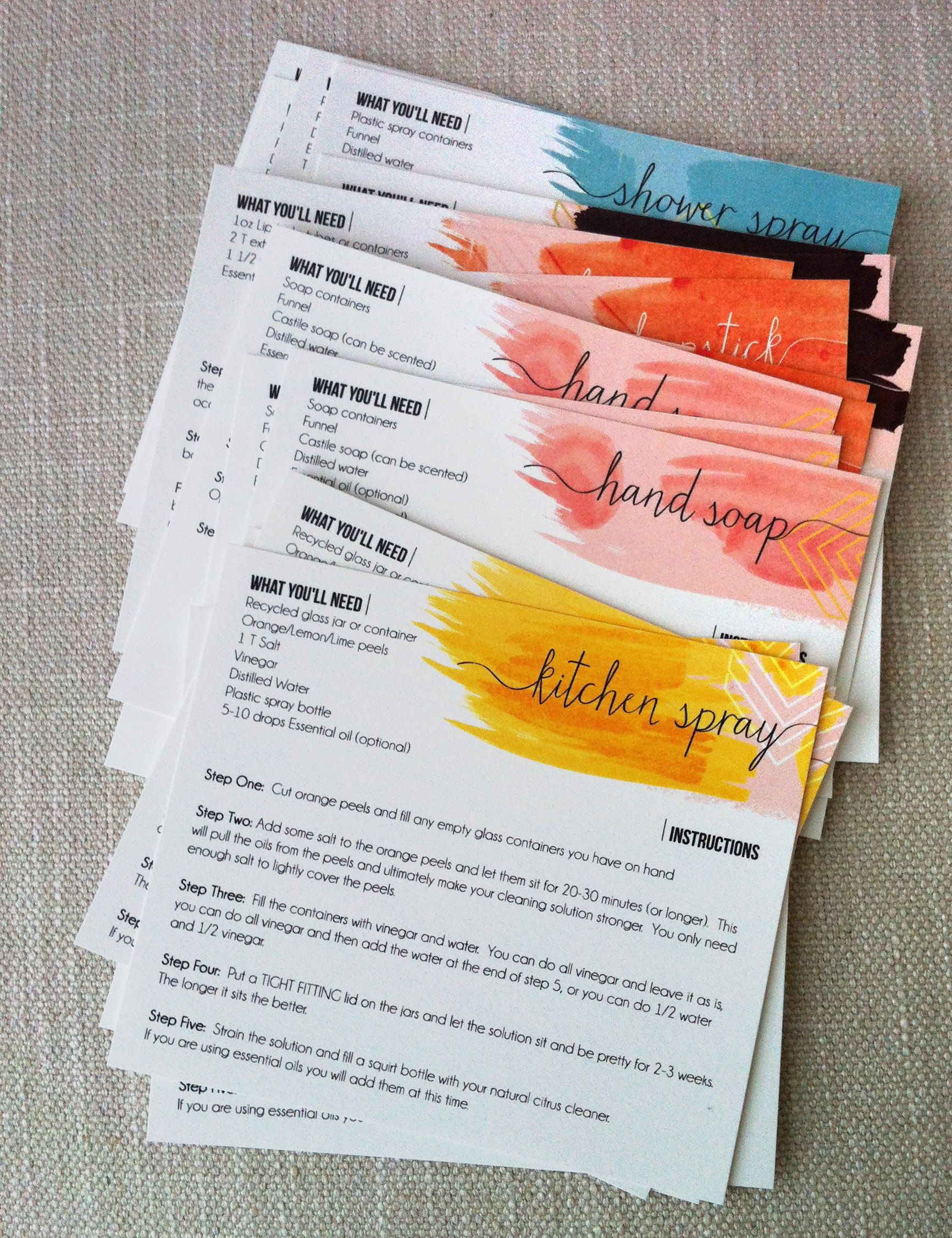 Diyproduct-Recipe-Cards | Aromatherapy | Essential Oils, Yl - Free Printable Doterra Sample Cards