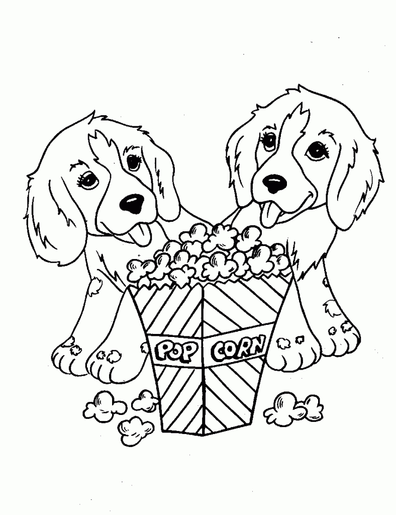 Dog Colouring Pages Free Printable #29077 - Colouring Pages Dogs Free Printable