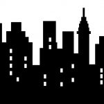 Download 2,400×1,639 Pixels | Superhero Party In 2018 | Pinterest   Free Printable Superhero Skyline