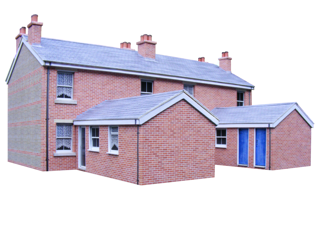 Download Free Pdf Card Model Building Kits. Scenerybuilder. - Free Printable Model Railway Buildings