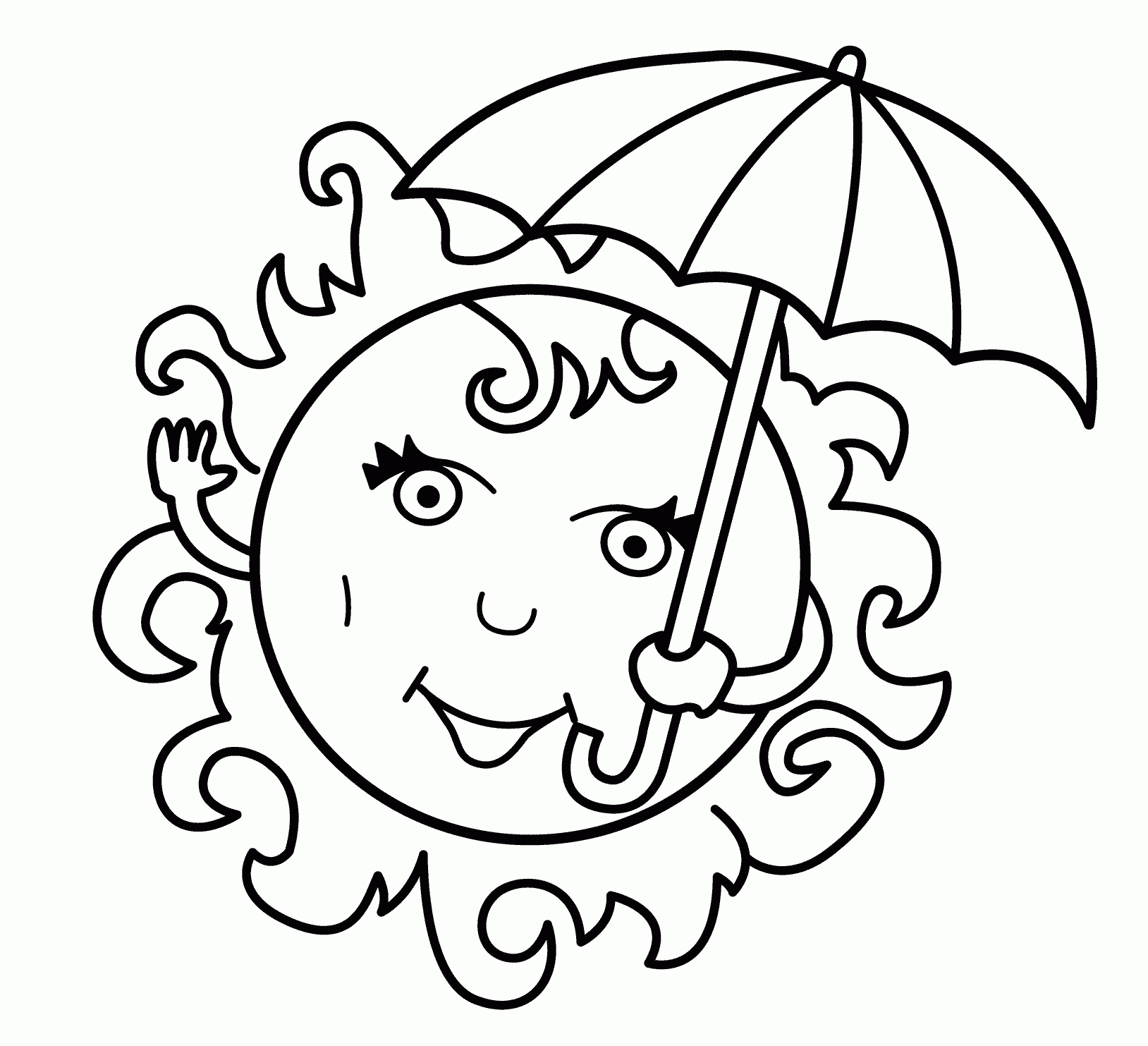 Download Free Printable Summer Coloring Pages For Kids! - Free Printable Summer Coloring Pages