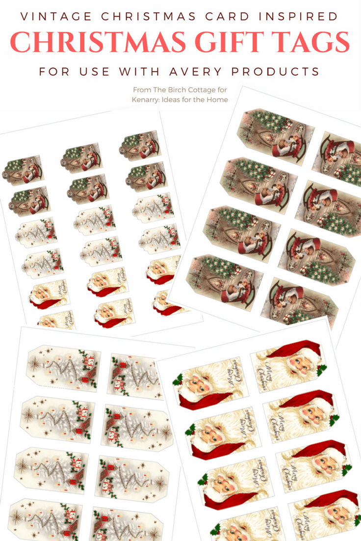 Download Free Printable Vintage Christmas Gift Tags For Holiday Wrapping - Free Printable Vintage Christmas Tags For Gifts