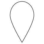 Download These Free Flower Petal Template Shapes And Create Your Own   Large Printable Shapes Free