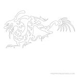 Dragon Stencils Printable Pictures | Free Printable Stencils   Free Printable Dragon Stencils