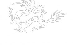 Free Printable Dragon Stencils