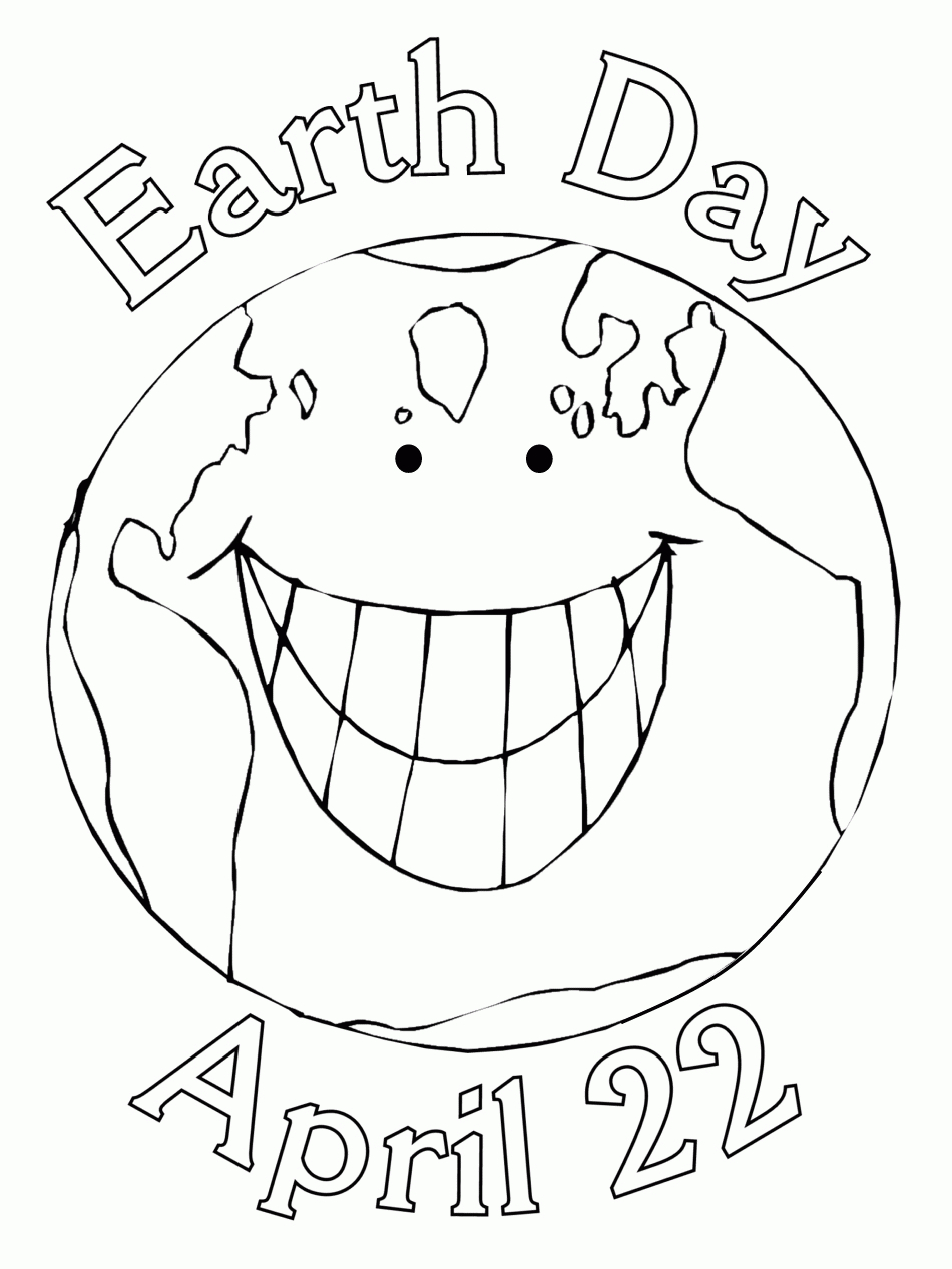 Earth Day Coloring Page: Earth Day - Free Printable Earth Day And - Free Printable Earth Pictures