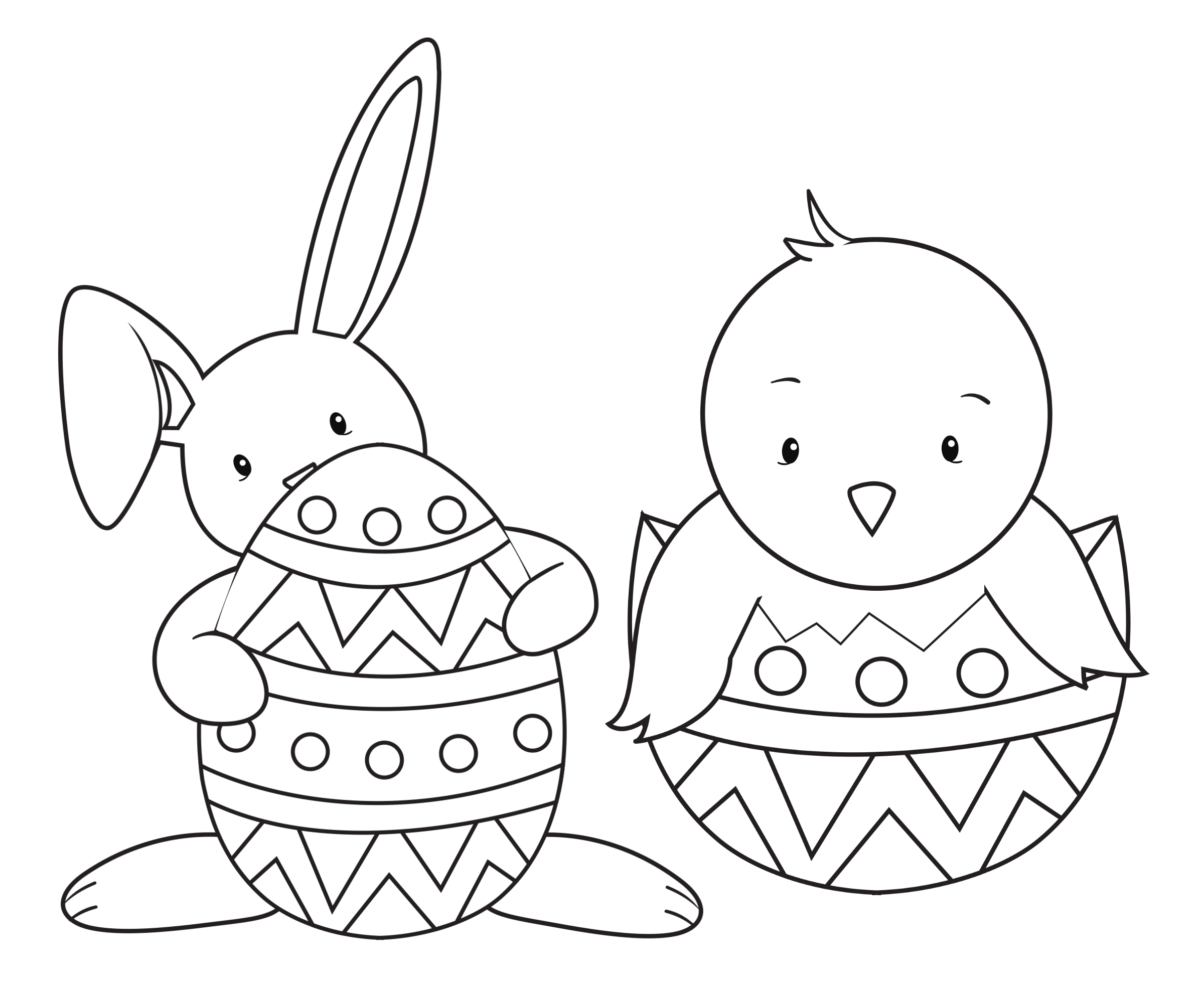 free-easter-color-pages-printable