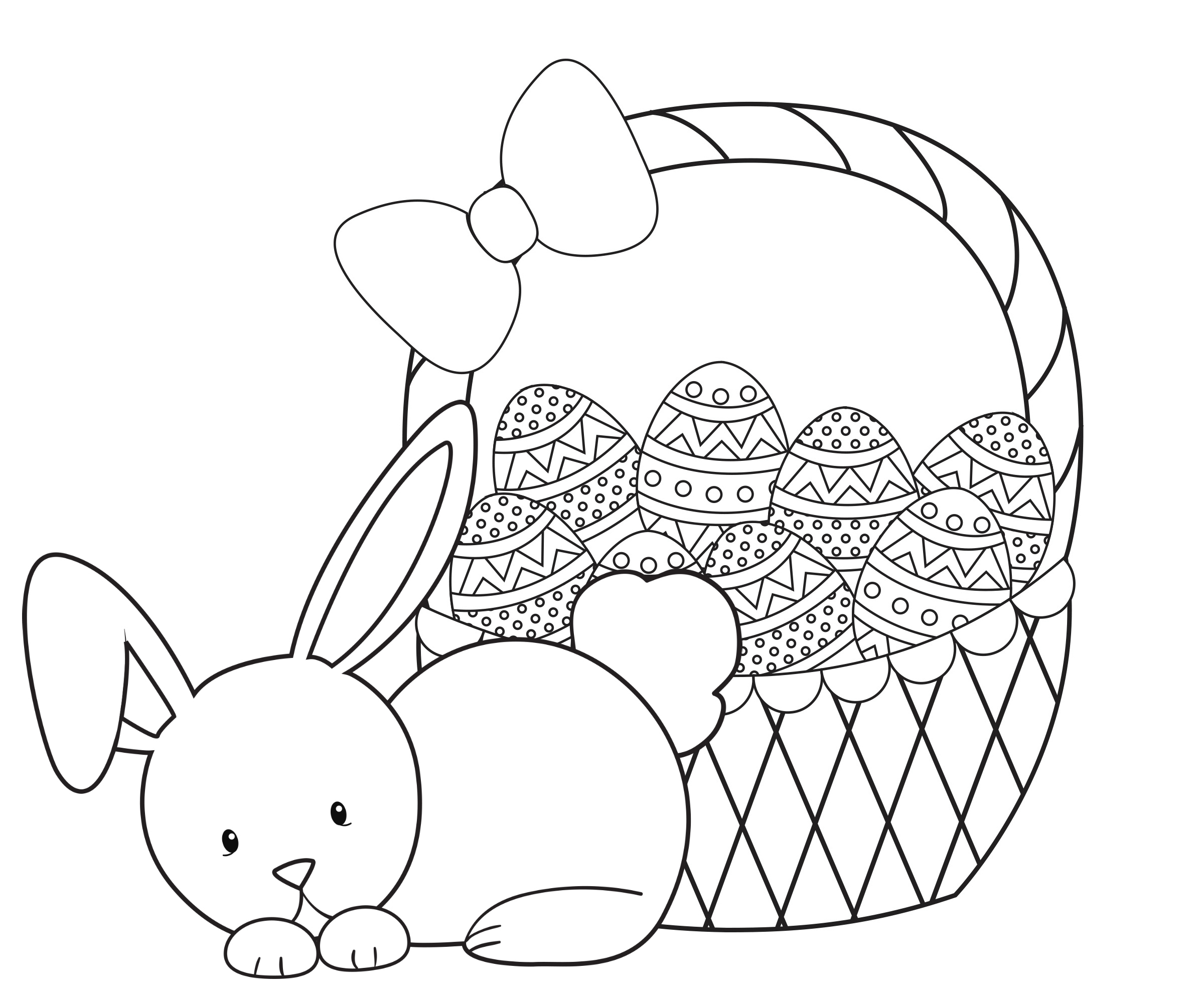 Easter Coloring Pages For Kids - Crazy Little Projects - Free Printable Easter Coloring Pages For Toddlers