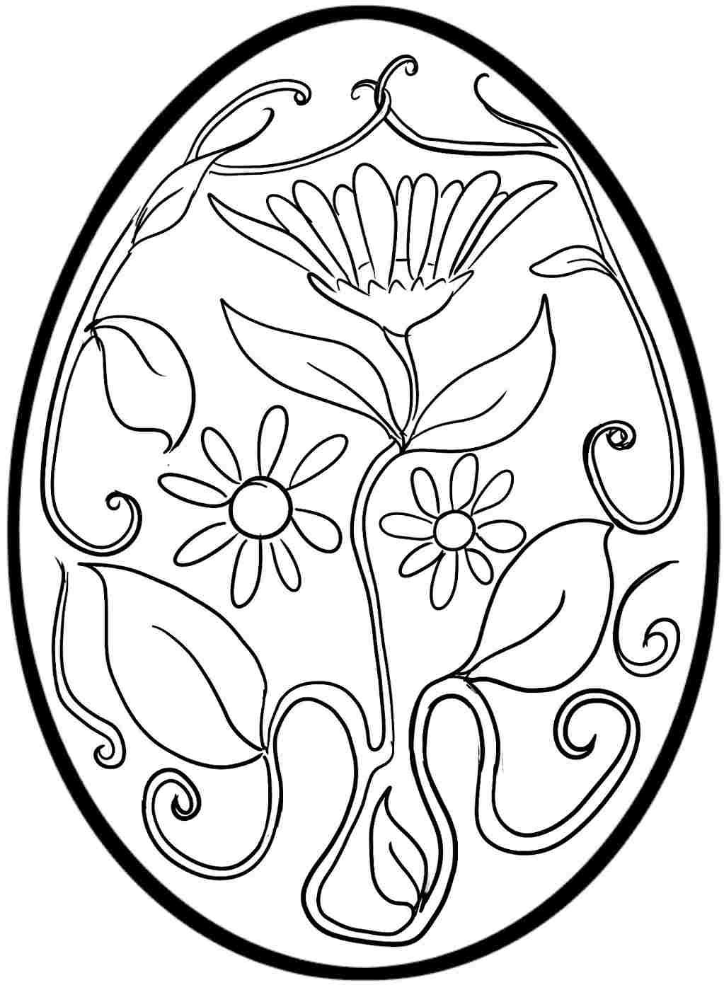 Easter Egg Colouring Pages Free For Kids &amp;amp; Boys # | Easter - Coloring Pages Free Printable Easter