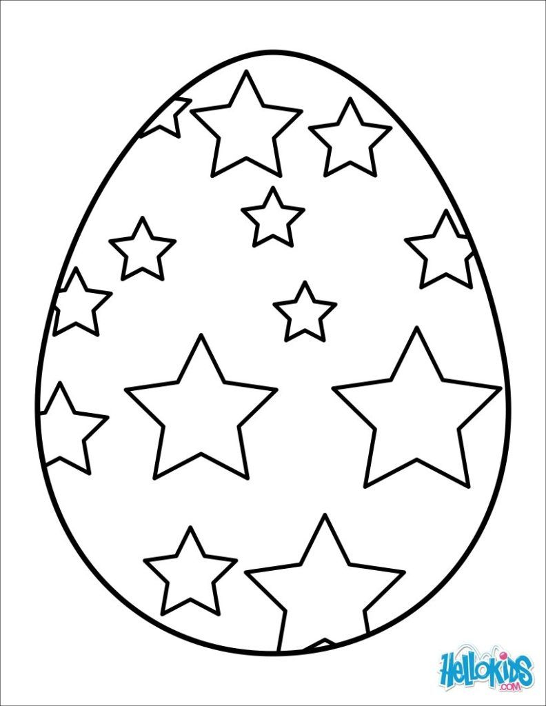 Easter Eggs Coloring Pages | Easter Bunny &amp;amp; Eggs | Pinterest - Easter Egg Template Free Printable
