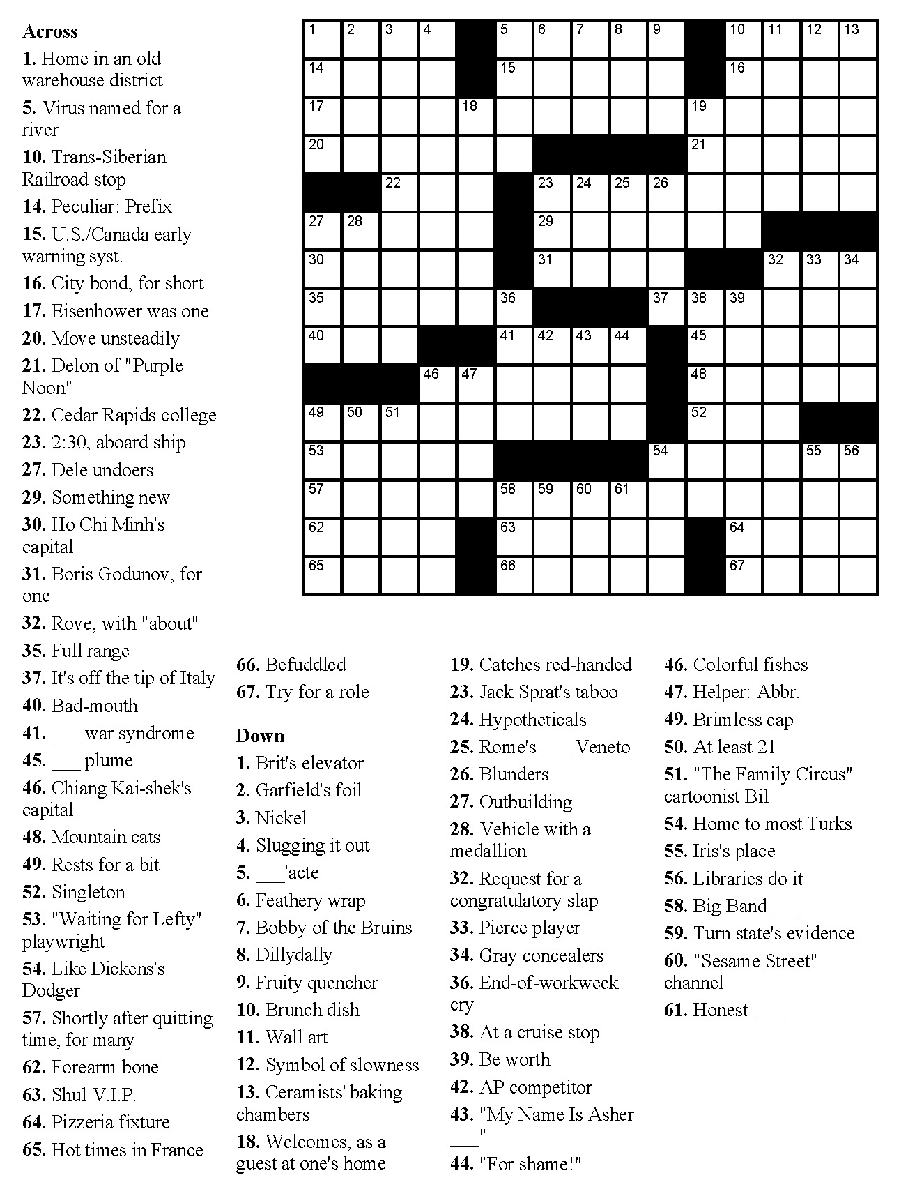 Easy Crossword Puzzle Free – Maggi.hub-Rural.co Intended For Free - Free Printable Crossword Puzzles