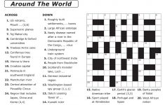 Printable Newspaper Crossword Puzzles For Free