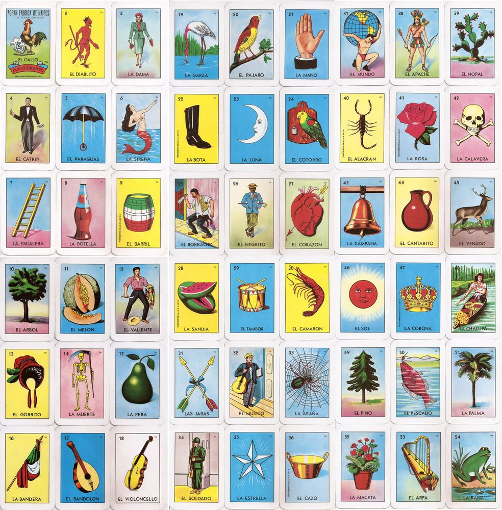 El Corazon Loteria Card | Home Makeover | Pinterest | Loteria Cards - Free Printable Loteria Cards