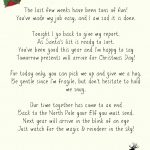 Elf On A Shelf Goodbye Letter Printable   Elf On A Shelf Goodbye Letter Free Printable