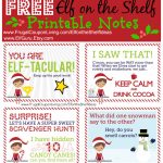 Elf On The Shelf Ideas | Free Elf Scavenger Hunt Note   Free Printable Elf On The Shelf Story