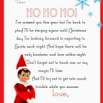 Elf On The Shelf Letter {Free Printable} | Elf On The Shelf | Elf On   Elf On A Shelf Goodbye Letter Free Printable