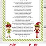 Elf On The Shelf Story   Free Printable Poem   Lil' Luna   Free Printable Elf On The Shelf Story