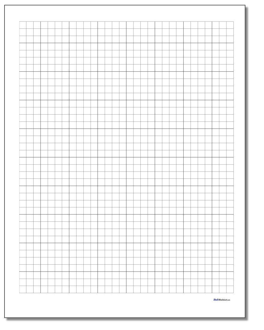 Engineering Graph Paper - Free Printable Graph Paper 1 4 Inch