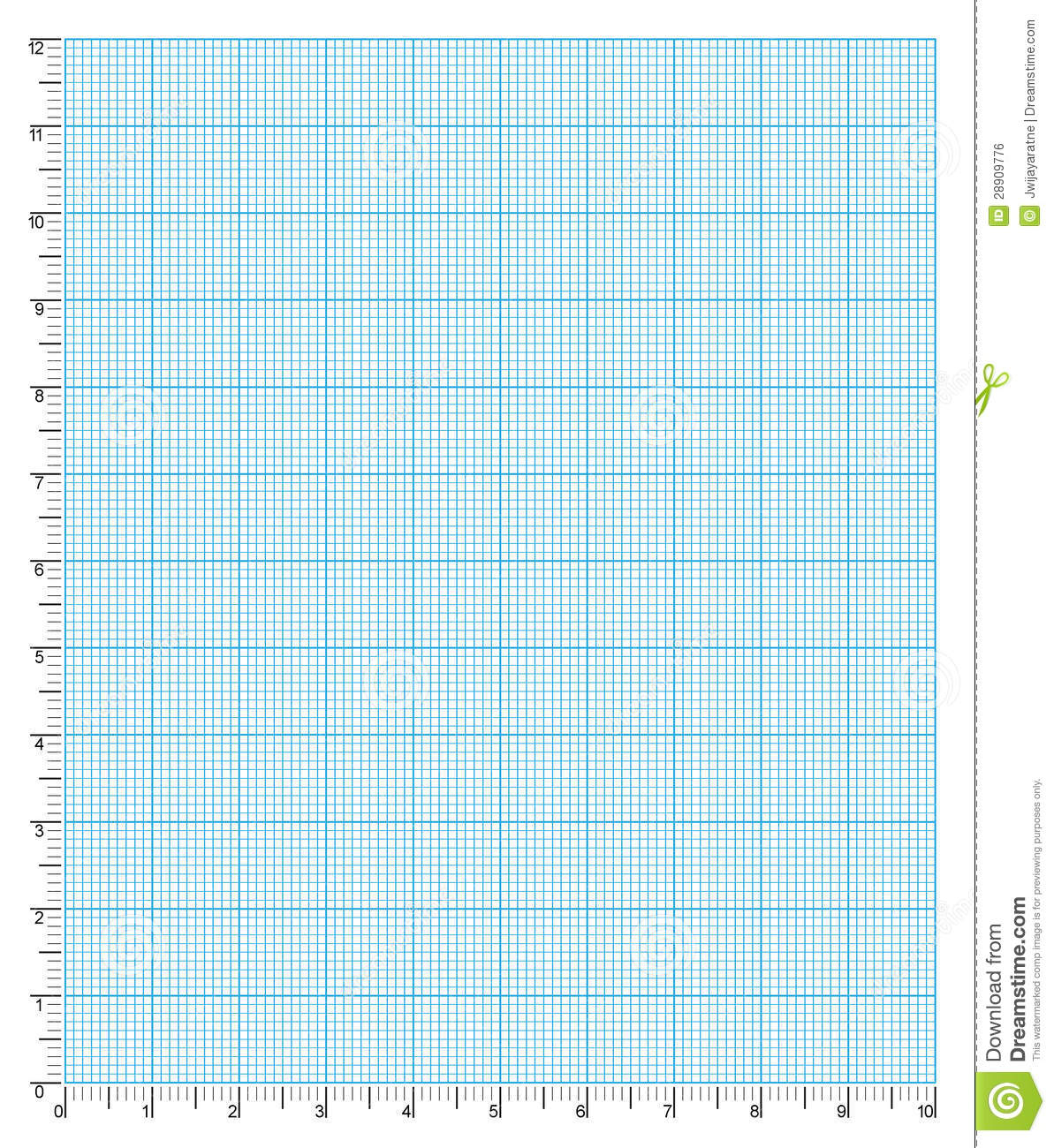 Engineering Graph Paper Mm Stock Vector. Illustration Of Design - Free Printable Graph Paper For Elementary Students